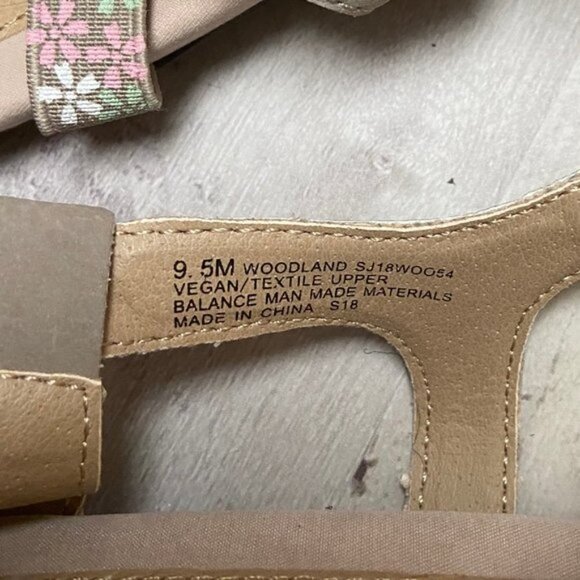 NWB J Sport by Jambu Woodland Taupe Sandals Sz 9.5 - Picture 4 of 6